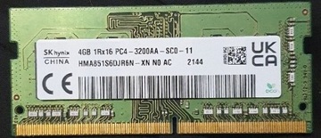 DDR4 RAM 4GB hynix
