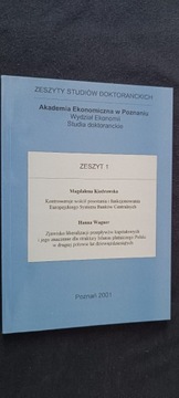 Zeszyt studiów doktoranckich nr 1- AE Poznań 