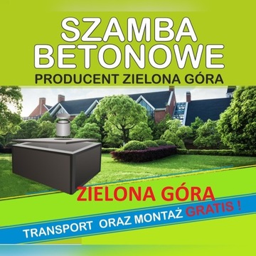 Szambo betonowe Zielona Góra PRODUCENT atest PZH 