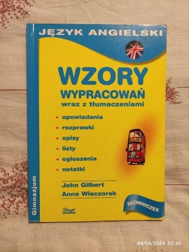 Wzory wypracowań wraz z tłumaczeniami