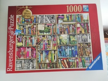 Ravensburger Puzzle 1000el Niezwykła ksiegarnia