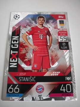 Karty Topps Match Attax 2022/23 Next Gen Staniśić