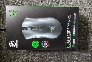 Mysz Razer Deathadder V2 Pro + stacja dokująca.