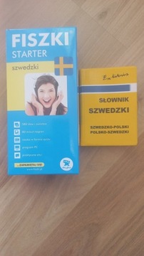 Fiszki szwedzkie starter+słownik gratis