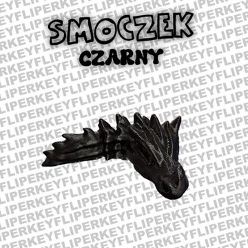 SMOCZEK SMOK KOLOR CZARNY BRELOK DO KLUCZY