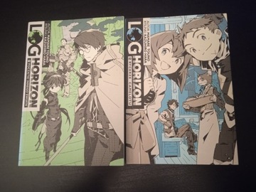 Log Horizon - light novel t. 1 i 2