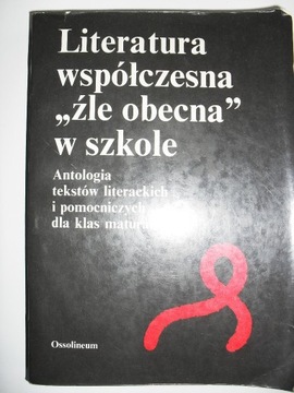 Literatura wspólczesna "żle obecna" w szkole