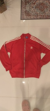 Bluza męska czerwona Adidas bomberka