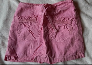 Różowe spódnico-spodnie 2 lata