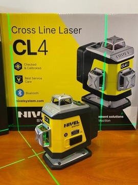 Laser Krzyżowy NIVEL SYSTEM CL4G 4x360 Niwelator