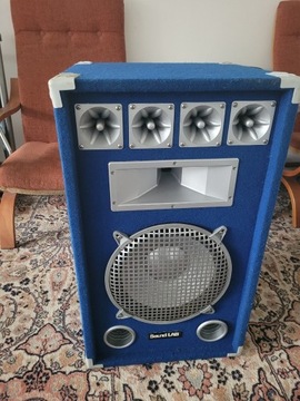 SoundLab Dj/PA Speakers - Blue - P115CTB