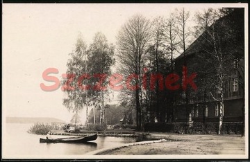 SZCZECINEK Neustettin, Streitzigsee łodka ok 1930