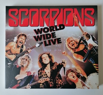 Scorpions CD World Wide Live Remaster 2018 