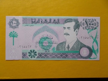 Irak 100 Dinars 1991 Pick 76 UNC Fałszerstwo