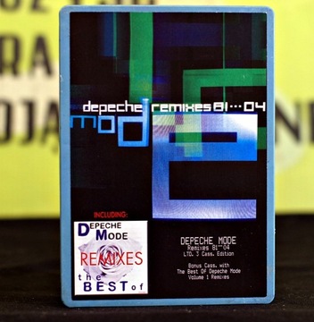 Depeche Mode - Remixes 81    04, + Bonus, 4 x MC