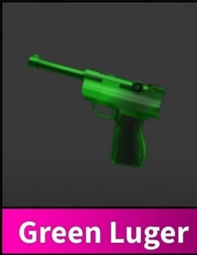 Green Luger Roblox murder mystery 2