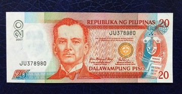 Filipiny - 20 piso 2007  UNC