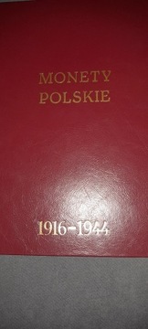 MONETY POLSKIE 1916 - 1944 ZESTAW +ALBUM FISCHERA