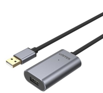 Unitek Aktywny wzmacniacz/przedłużacz USB 20m