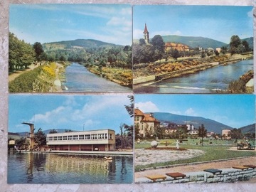 WISŁA - 11 pocztówek z lat 60-tych 