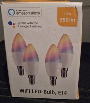 Żarówki LED WIFI E14 x4