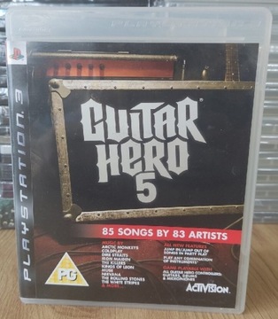 Guitar Hero 5 3xA CIB PS3 