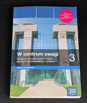 W centrum uwagi 3 Podręcznik + karty rozszerzony