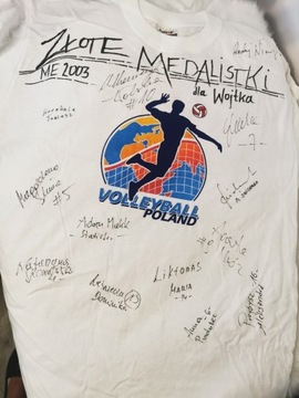 Koszulka z autografami Siatkarek Reprezenatcji Pl