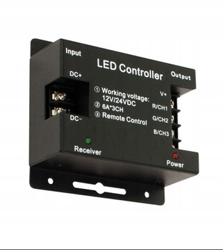 Bezprzewodowy system zarządzania taśmami LED
