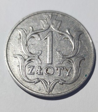Moneta 1 zł z 1929 roku