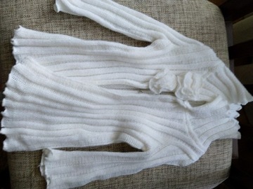 Sweter biały 62