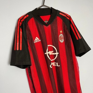 AC Milan koszulka 2002/03 domowa + nadruk roz. XXL