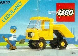LEGO Town 6528 z 1989r. auto wywrotka