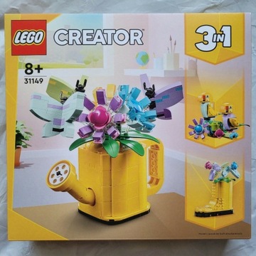 Nowe klocki LEGO Creator 31149 Kwiaty w Konewce