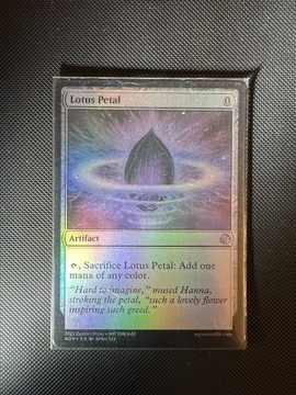 [MTG] [PROXY] Lotus Petal FOIL