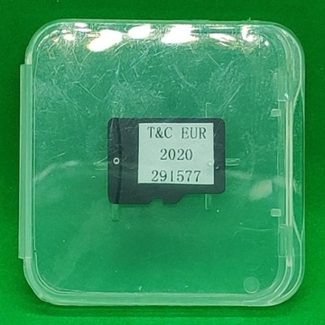 Mapa na karcie microSD dla Opel Toch&Connect