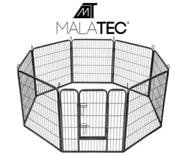 Klatka stal proszkowana Malatec 160 x 160 x 80 cm