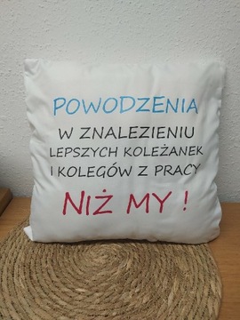 Poduszka dla kolegi koleżanki z pracy 