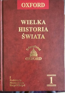 Książka Wielka historia świata oxford