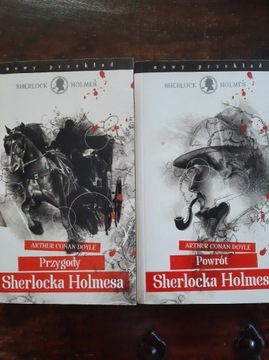 Przygody Sherlocka Holmesa A.Doyle  dwie książki