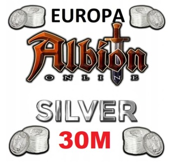 Albion Online Europa 30M 30KK SILVER 30.000.000