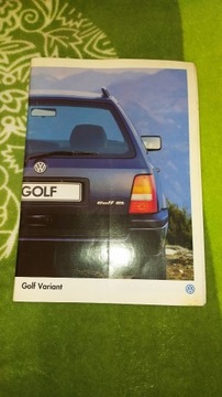 Prospekt gazetka Golf GL Golf Variant w jęz. pol.
