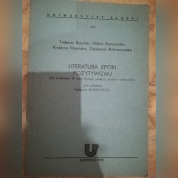 Literatura epoki pozytywizmu