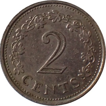 Malta 2 centy z 1972 roku - OBEJRZYJ MOJĄ OFERTĘ