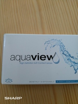 Aquaview soczewki 6 sztuk -12