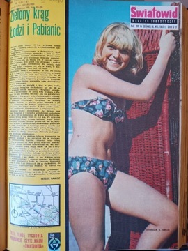 PRL. Magazyn Turystyczny Światowid rocznik 1967.