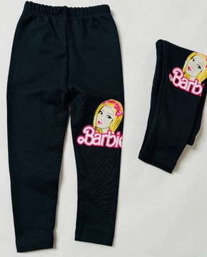 legginsy motyw BARBIE