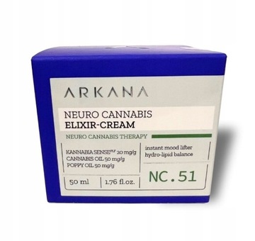 Arkana Neuro Canabis Elixir-Cream 50 ml