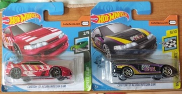 Hot wheels HONDA INTEGRA GSR 2001 ACURA do wyboru