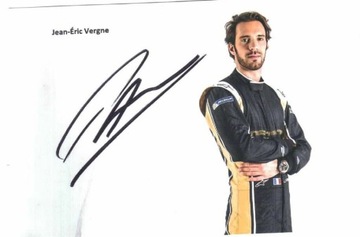 Jean-Éric Vergne - Formuła 1 - Autograf!